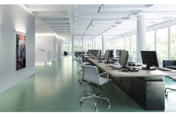 高港区办公室装修效果图泰州